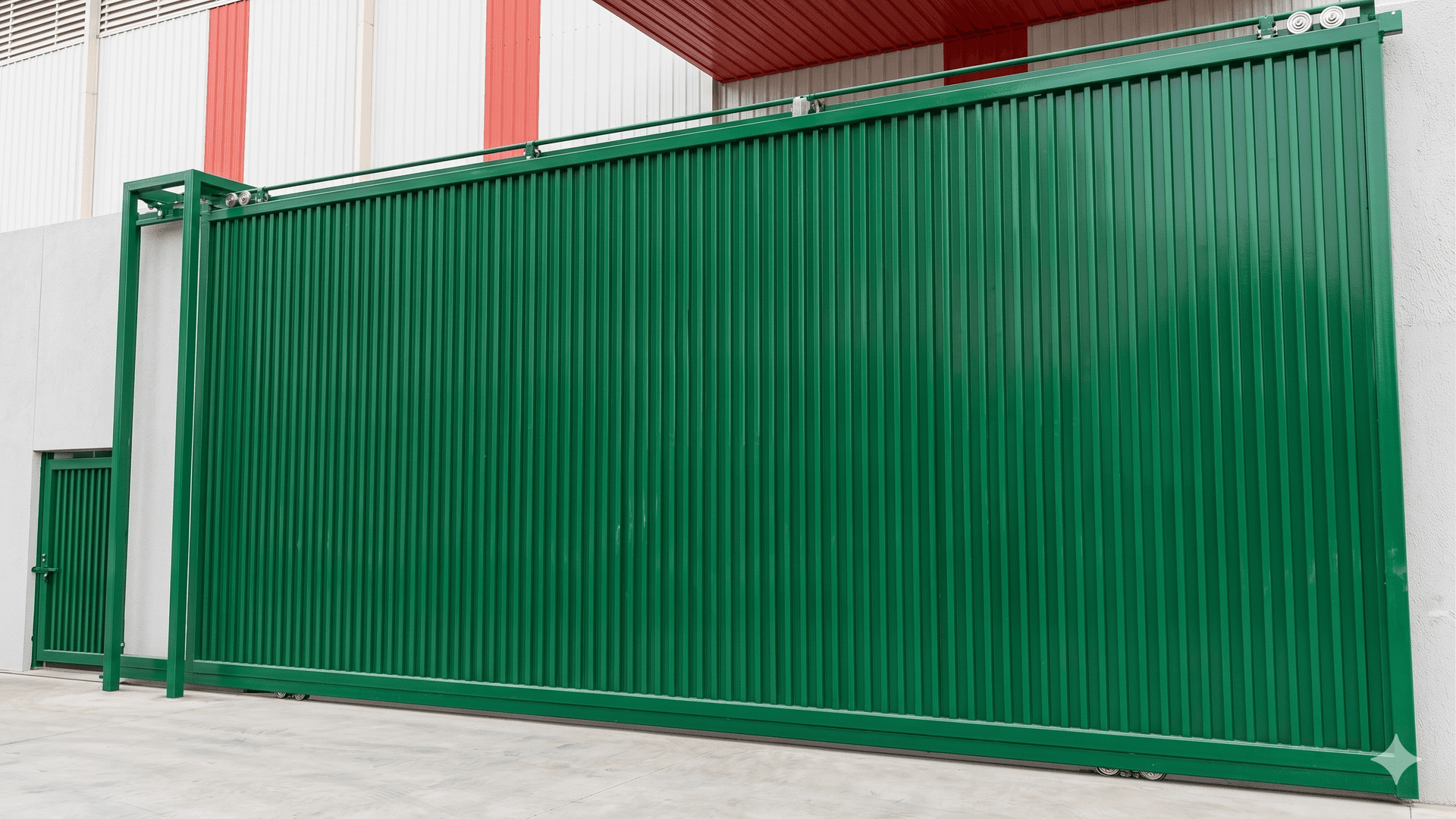 High-Performance Automated Gate for Secure Industrial Access