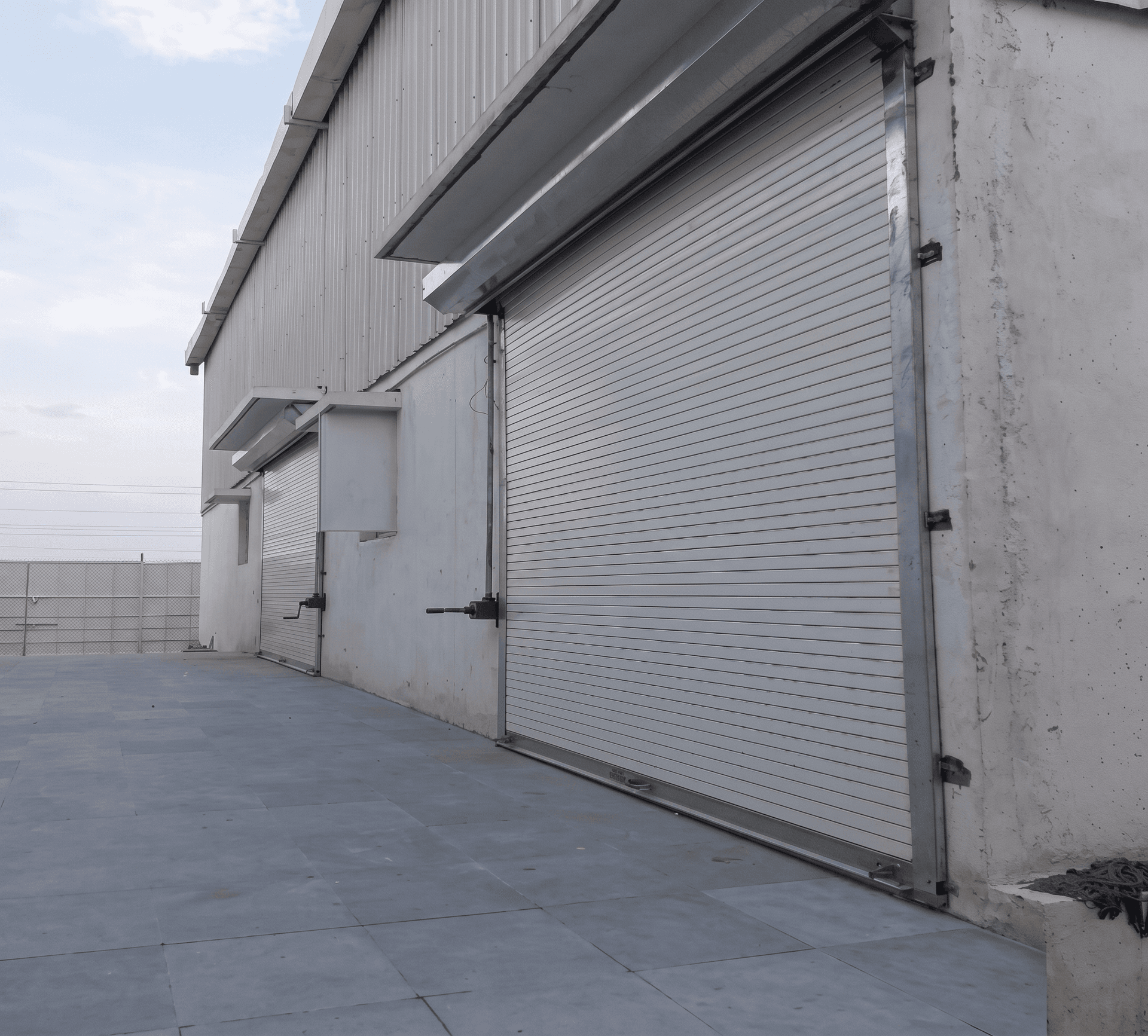 Automated Rolling Shutters for Industrial Access Systems